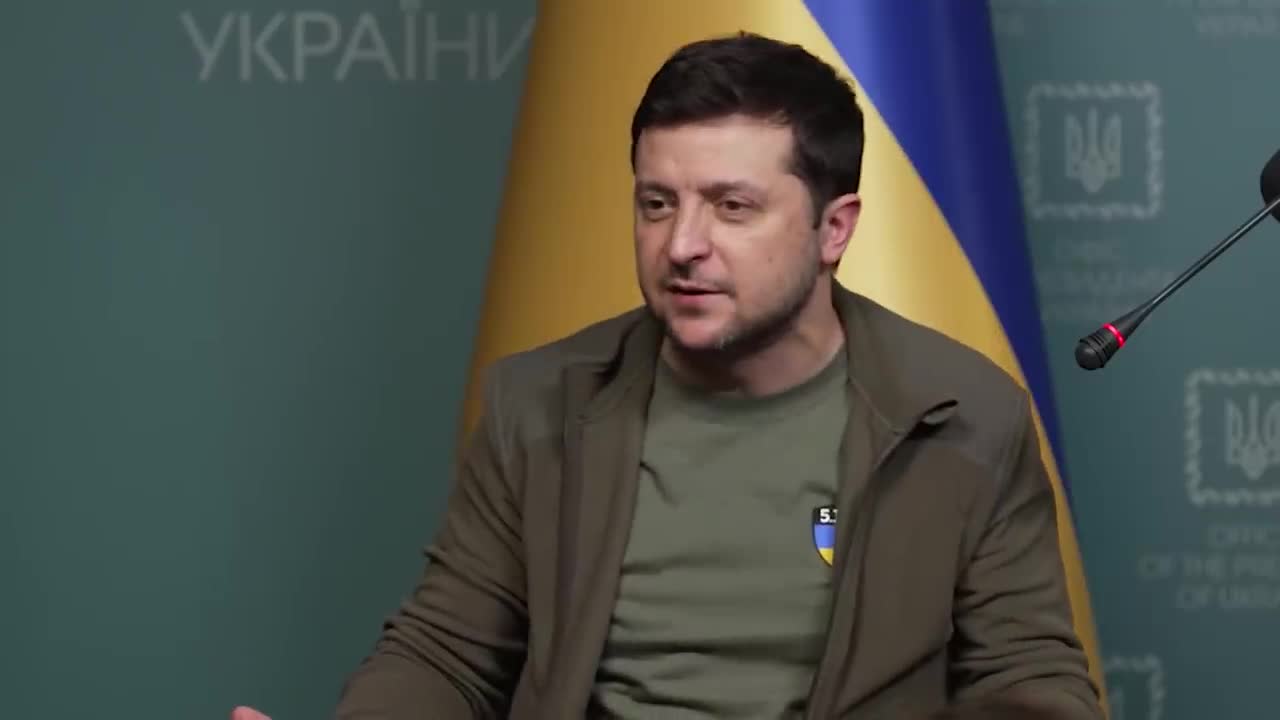 Zelensky to Putin: Get off our land or sit down with me at the negotiating table