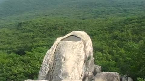 Mysterious Rock Spring Water