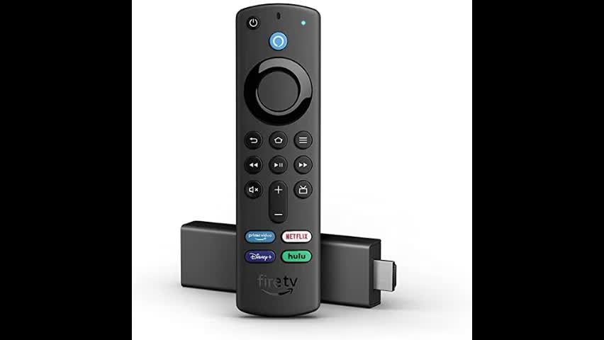 Fire TV Stick 4K streaming device with latest Alexa Voice Remote