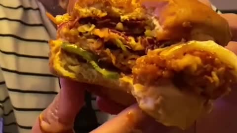 Chicken burger