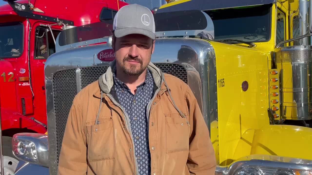 3/4/2022 People’s Convoy Driver Nick from Ramsey Montana