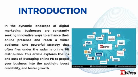 Online PR Distribution for Your Business