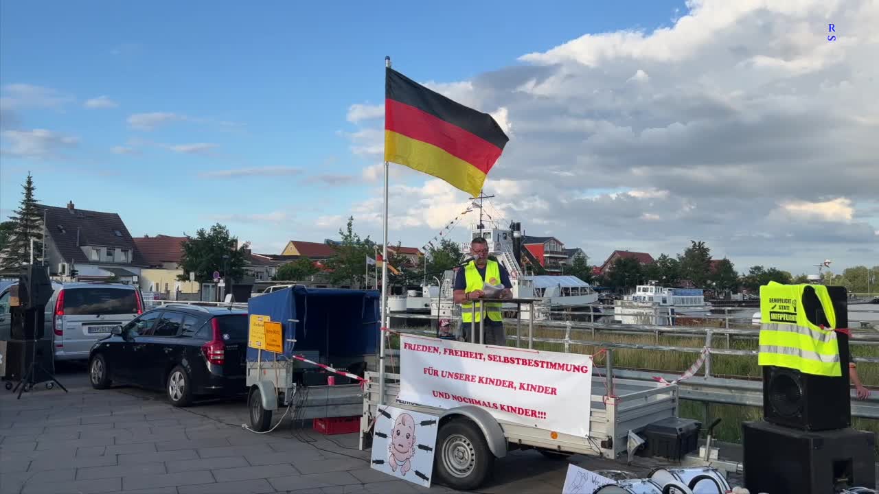 Wolgast - Redebeitrag von Andre 05-07-2022