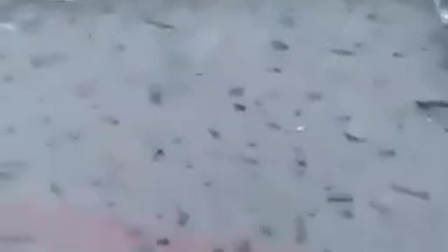 Video from the city center of Isium shelled by Russian troops