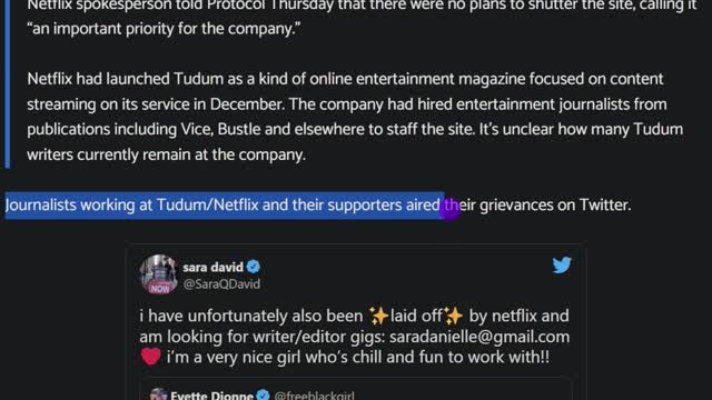 Netflix Layoff Meltdown On Twitter