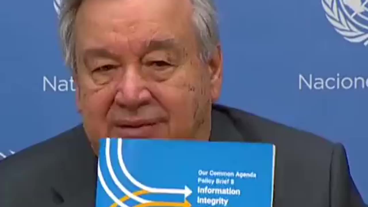 The UN Secretary-General Ready to silence those opposing their global power grab.