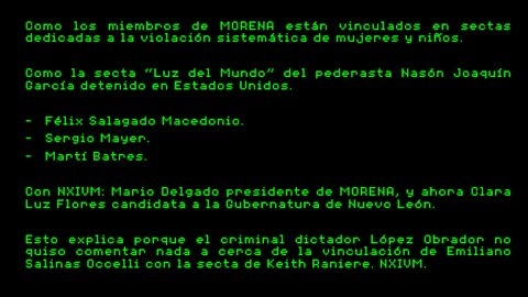 Exhiben a Clara Luz Flores de MORENA con la secta NXIVM