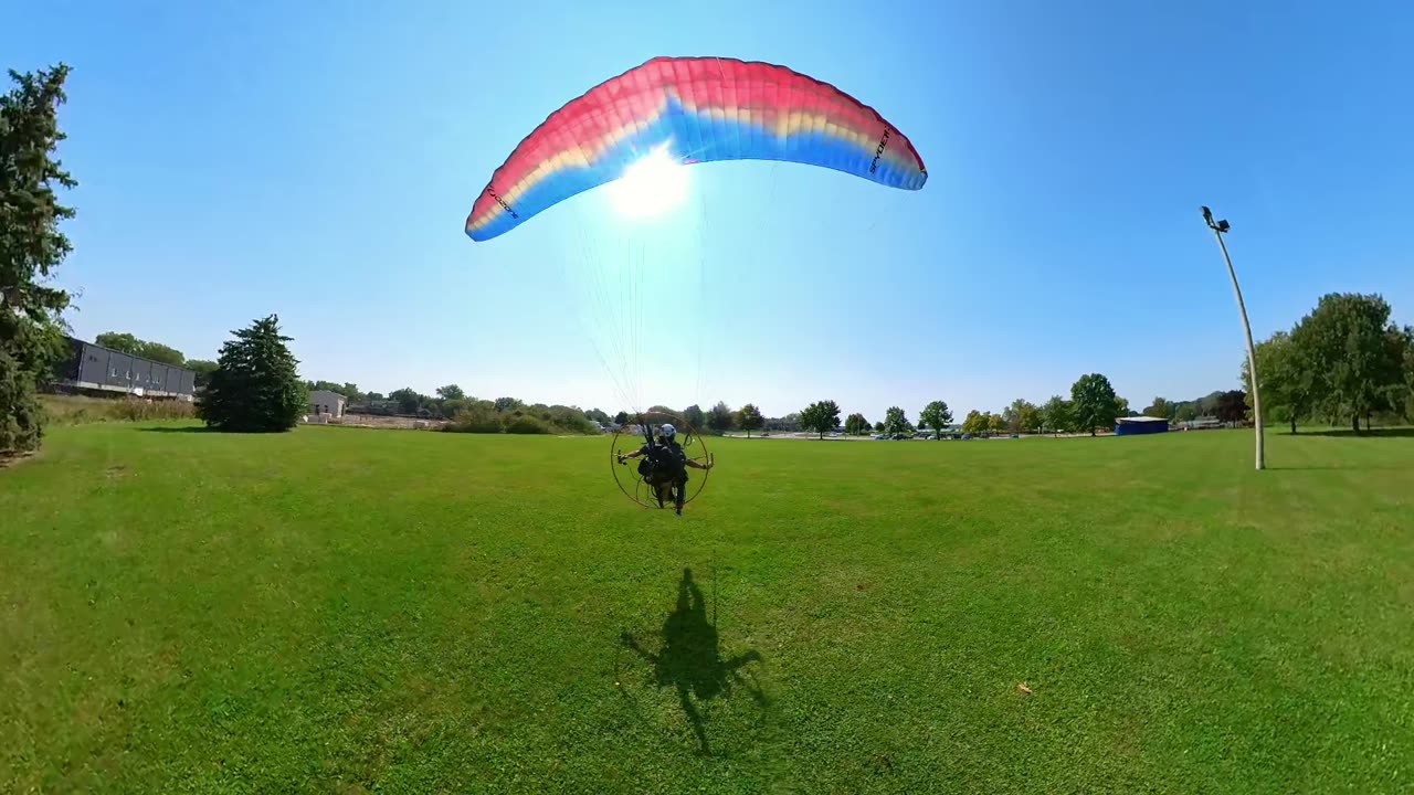 I Try Landing My Paramotor On A Pavati Wake Surf Boat