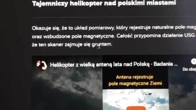 Helikopter z georadarem