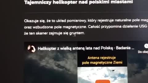 Helikopter z georadarem