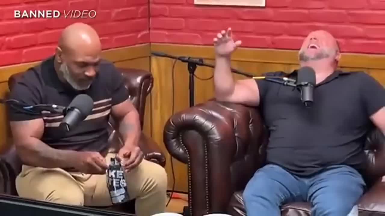 ALEX JONES meets MIKE TYSON and interviews him.