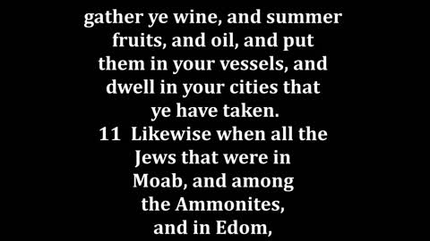 Jeremiah 40 King James version
