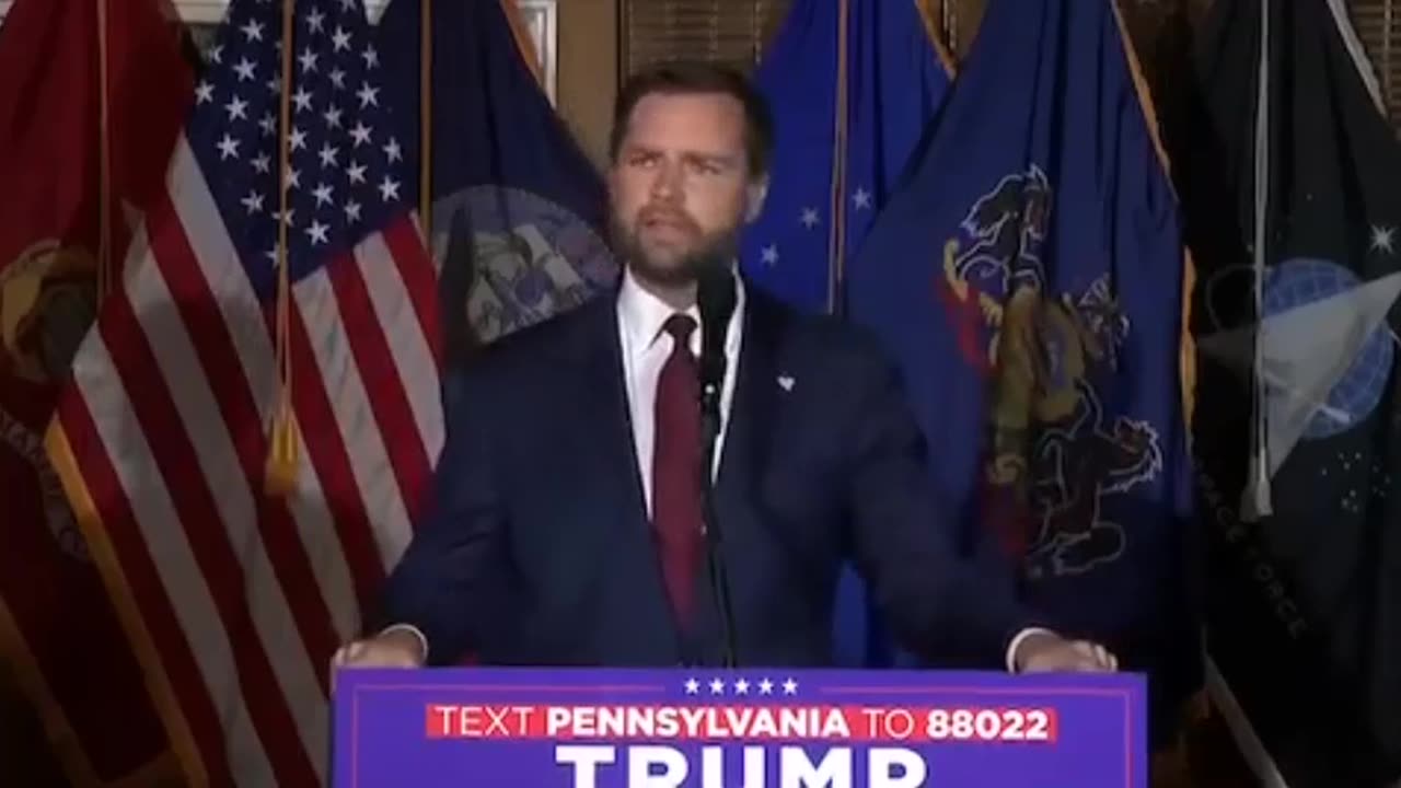 JD Vance On Tim Walz Stolen Valor