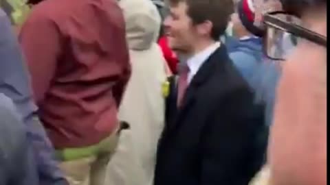 Nick Fuentes on Capitol Grounds January 6th