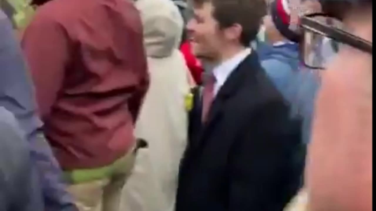 Nick Fuentes on Capitol Grounds January 6th