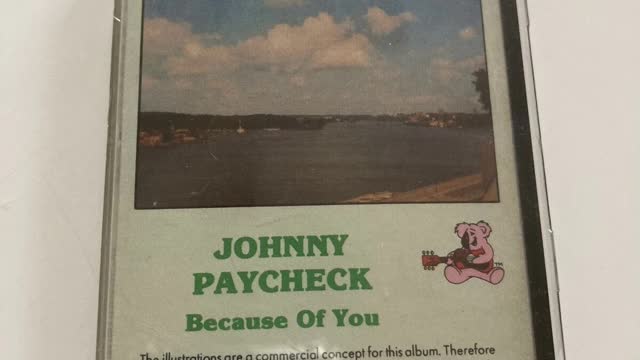 RARE Johnny Paycheck - Because Of You