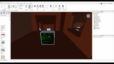 how to make a killbrick and and transparent part in roblox studio!