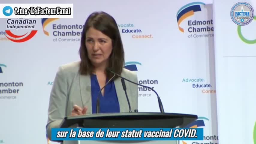 Danielle Smith Pourquoi diable avons-nous quelque chose à voir avec le WEF