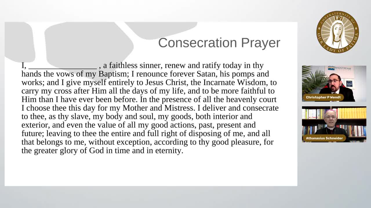 May 13 Q&A Session with His Excellency Bishop Schneider