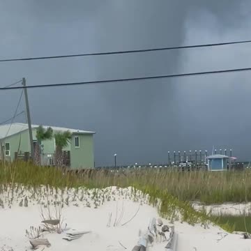 Waterspout at Dauphin Island, Alabama 9-16-2024
