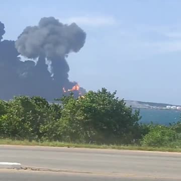Another explosion at Cuba's supertanker port in Matanzas