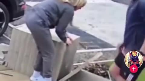 When you catch the bricks