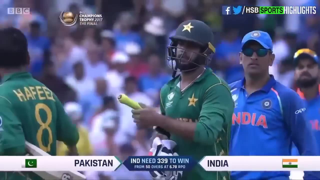 my favorite pakistan vs india champion trophy final 2017