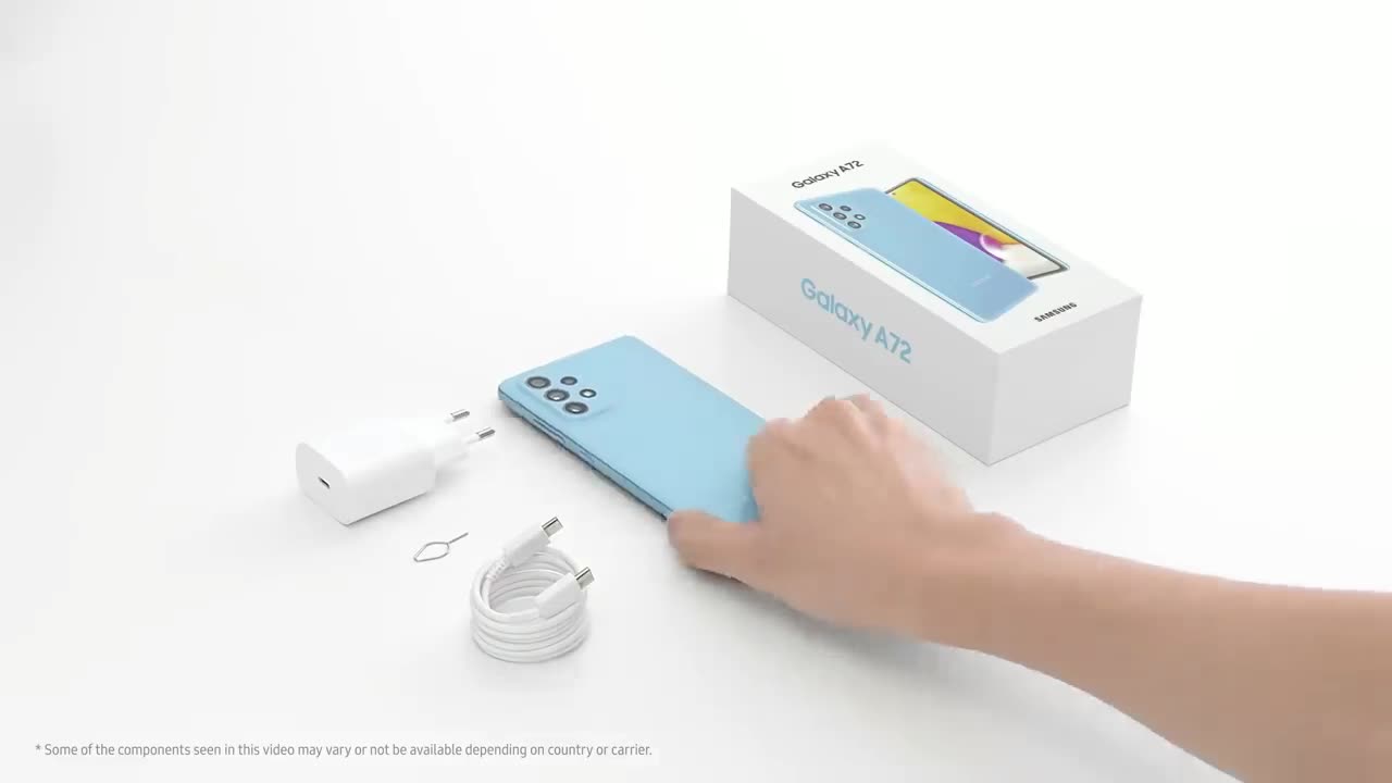 Galaxy A72: Official Unboxing