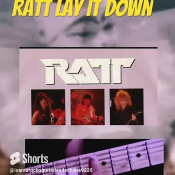 Isamu Lay it Down Ratt