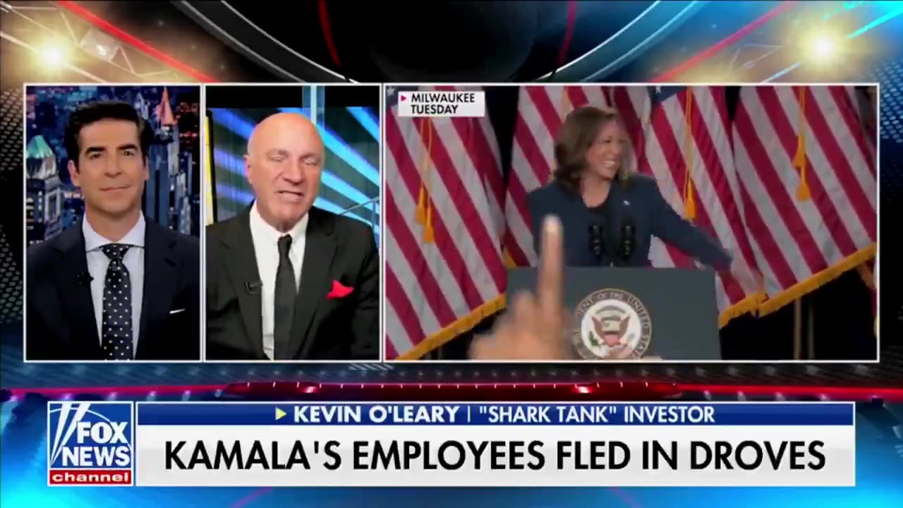 KEVIN O'LEARY SAYS "IF KAMALA WINS, SHE'LL TURN THE U.S. INTO CANADA"