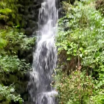 Beautiful Man-Made Waterfall
