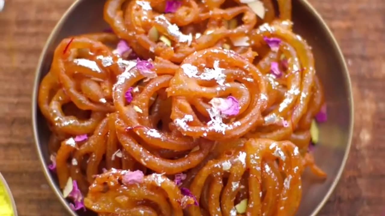 Making Instant Jalebi Recipe