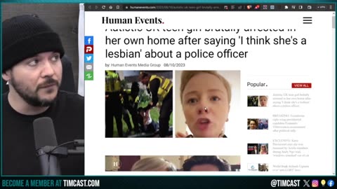 UK Cops ARREST Teen Girl For Calling Cop Lesbian, Cop CALLS FOR BACKUP IN PANIC Over Homophobia