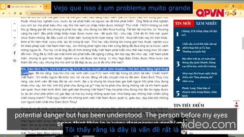 Estação de TV vietnamita alerta sobre os perigos das ONGs dos EUA