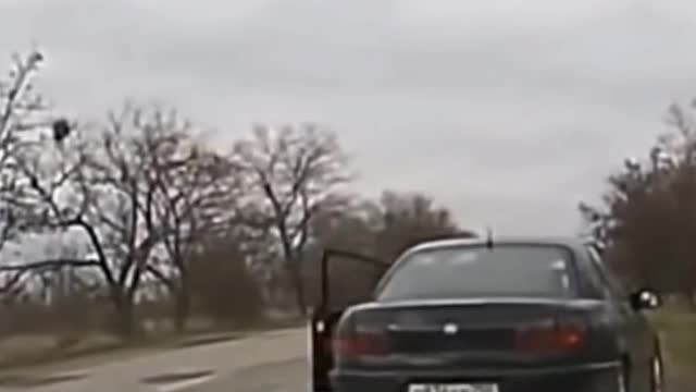 Funny road rage revenge