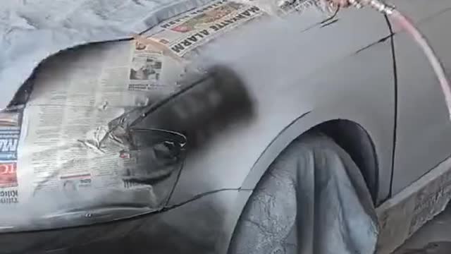 Automobile surface painting