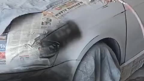 Automobile surface painting