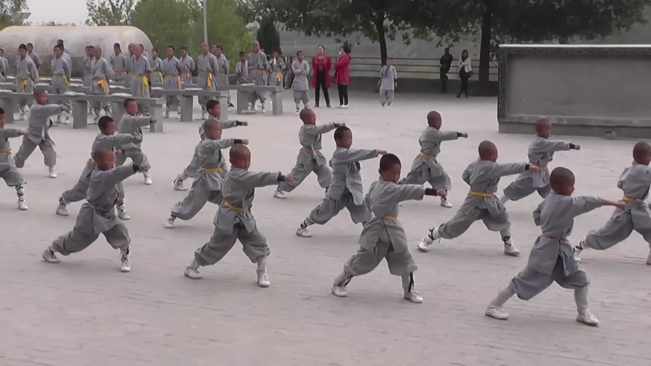 Shaolin Kung Fu School, China