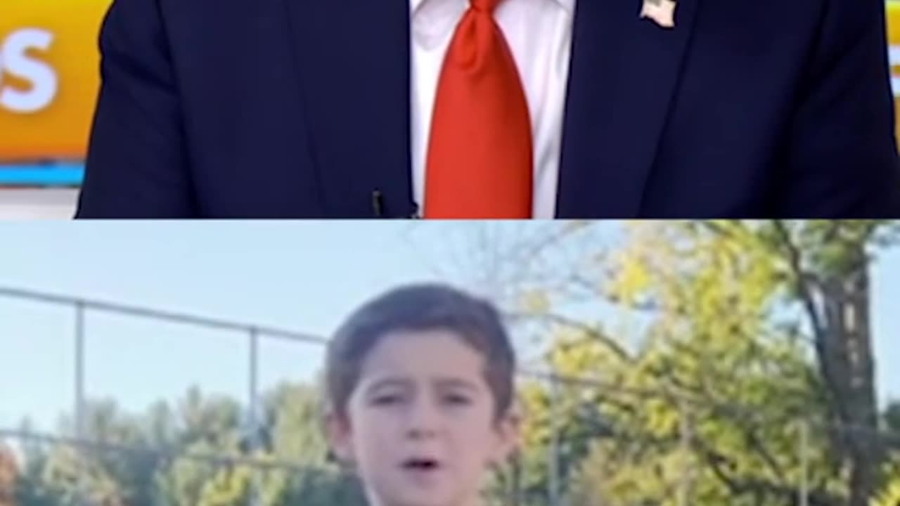 Trump responds to young viewer