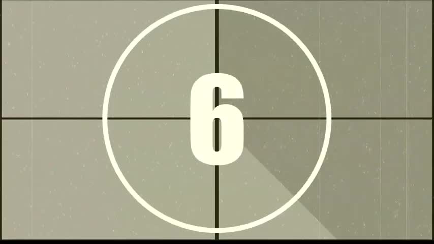 Clock Countdown Time Video Clips