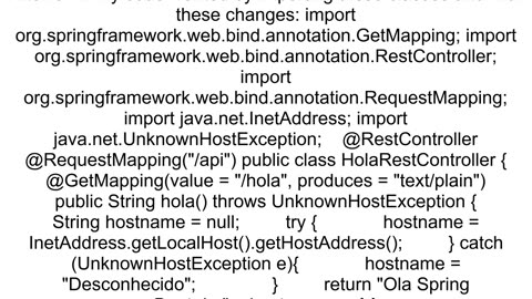 Microservice with Spring Boot