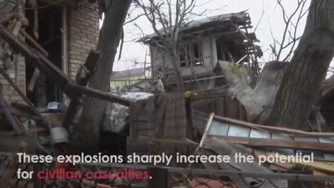 Russia's Deadly Cluster Bomb Attacks on Ukraine