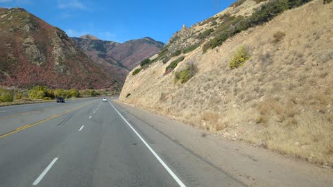 Trucking Spanish Fork canyon