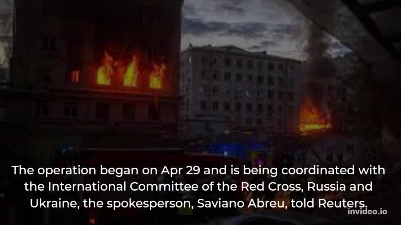 UN confirms evacuation of civilians under way from Ukraine's Mariupol