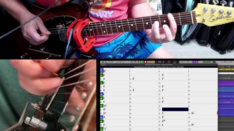 Guitar Backing Track in E - Exploring Minor to Major Transitions