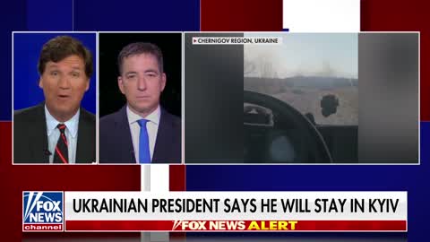 Tucker Tonight Feb 25 2022 Glenn Greenwald Established Ukraine policy became unthinkable overnight