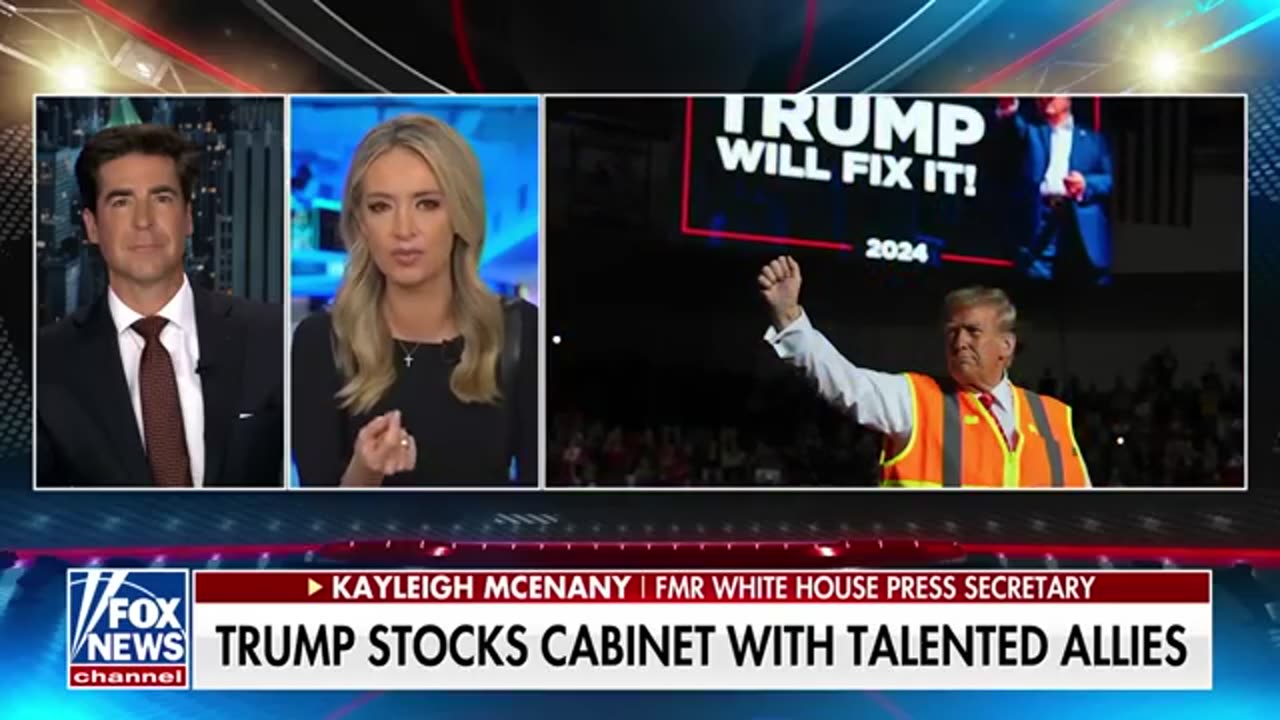 JESSE WATERS Kayleigh McEnany On PRESIDENT TRUMPS NEXT TERM