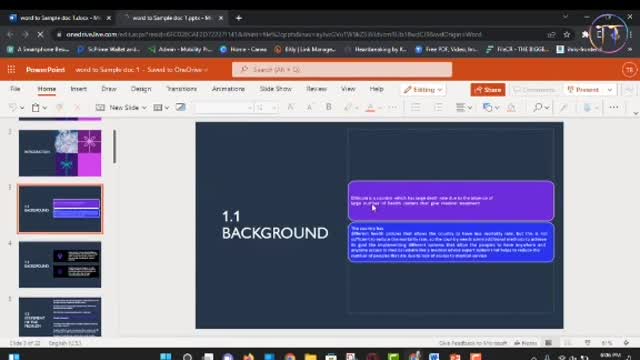 converting word document to power point