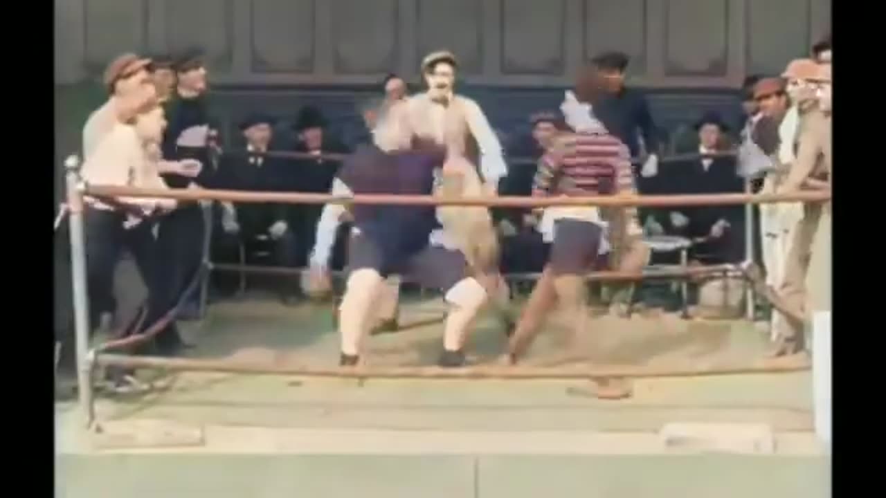 Charlie Chaplin The Champion comedy video | Charlie in boxing ring funny video