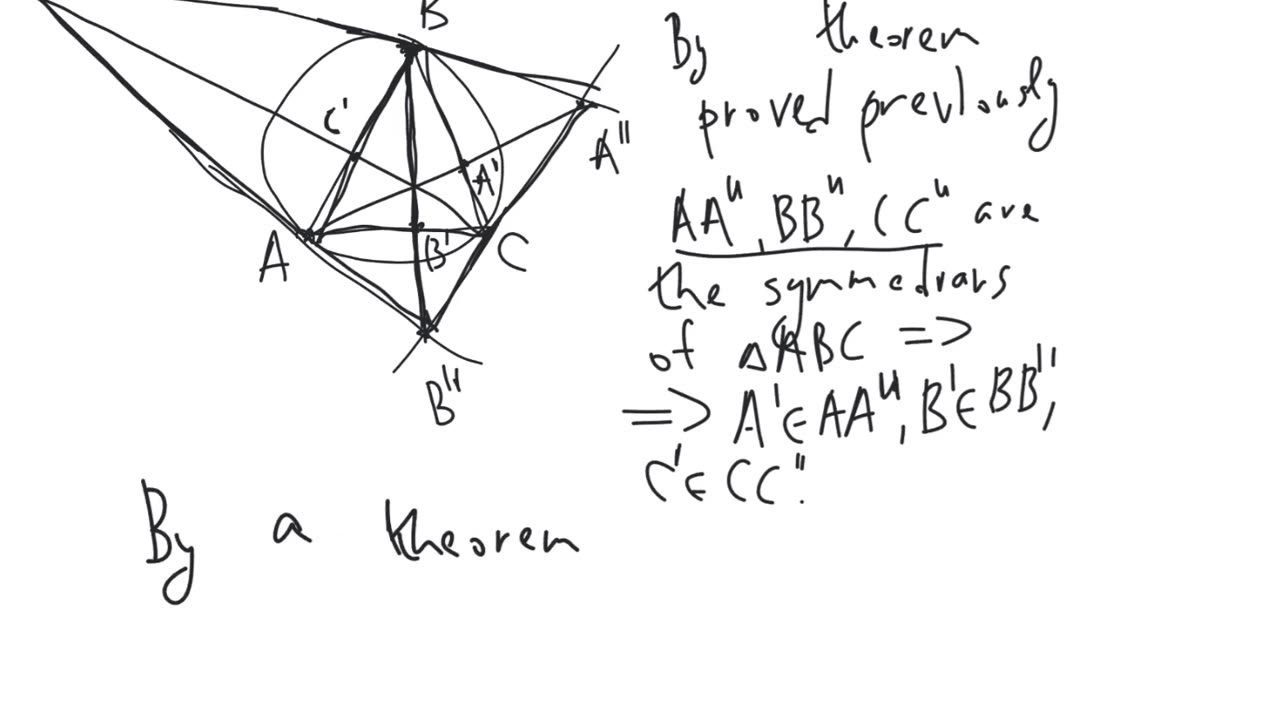 The Lemoine point of a triangle | plane geometry | advanced level